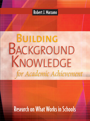 cover image of Building Background Knowledge for Academic Achievement